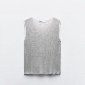 Zara Gray Tank Top